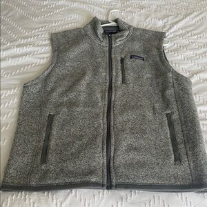 Patagonia Gray Fleece Vest